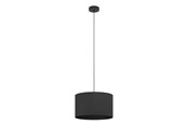Lampen - EGLO MASERLO 1 hanglamp, zwart - 99042