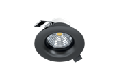 Lampen - EGLO SALICETO inbouwarmatuur, zwart - 98607