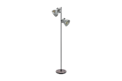 Lampen - EGLO BARNSTAPLE Staande lampen, tweedehandsoptiek zink - 49722