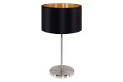 Lampen - EGLO MASERLO Tafellampen, zwart, goud - 31627