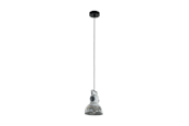 Lampen - EGLO BARNSTAPLE hanglamp, tweedehandsoptiek zink - 49619
