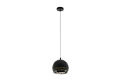 Lampen - EGLO CAMASTRA hanglamp, zwart, goud - 98071