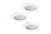 Lampen - EGLO PENETO inbouwarmatuur, wit - 94235