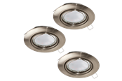 Lampen - EGLO PENETO inbouwarmatuur, nikkel-mat - 94408