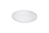 Lampen - EGLO MARGITTA 1 wandarmatuur/plafonnière, korrelvormig wit, helder - 96089