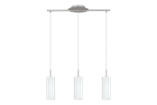 Lampen - EGLO TROY 3 hanglamp, wit gelakt - 85978