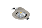 Lampen - EGLO SALICETO inbouwarmatuur, nikkel-mat - 98303