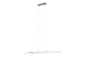 Lampen - EGLO LASANA 2 hanglamp, wit - 96103