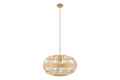 Lampen - EGLO AMSFIELD hanglamp, bruin - 49771
