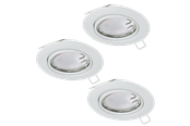 Lampen - EGLO PENETO inbouwarmatuur, wit - 94406