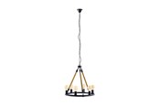 Lampen - EGLO FINDLAY hanglamp, zwart - 49694