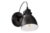 Lampen - EGLO PRIDDY Wandarmaturen, zwart, wit - 49468