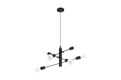 Lampen - EGLO GRADOLI hanglamp, zwart - 33692