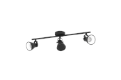 Lampen - EGLO SERAS 2 spot, zwart - 98399
