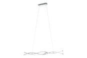 Lampen - EGLO LASANA 2 hanglamp, wit - 96102