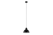 Lampen - EGLO TRURO hanglamp, zwart, wit - 43371