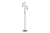 Lampen - EGLO TOWNSHEND Staande lampen, zwart, bruin - 43516
