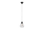 Lampen - EGLO TARBES hanglamp, zwart - 94187