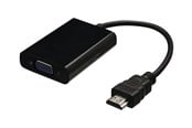 Beelscherm- en tv-kabel - Nedis - video converter - black - CCGB34900BK02