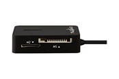Geheugenkaart - adapter en kaartlezer - Nedis CRDRU2300BK - card reader - USB 2.0 - CRDRU2300BK