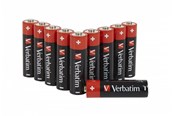Batterij - Verbatim battery - 10 x AA / LR6 - Alkaline - 49875