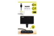 USB hub - PORT Designs PORT Connect USB hub - 4 - USB 3.2 - Grijs - 900121