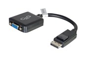 Kabels en draden - C2G 20cm DisplayPort Aan VGA AV / multimedia paneel Converter - DP Male Aan VGA Female - Zwart - VGA AV / multimedia paneel - 20 cm - 84323