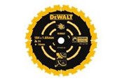 Cirkelzaag - Dewalt Extreme 2nd Fix Circular Saw Blade 184mm 16mm Bore 24T - DT10302-QZ