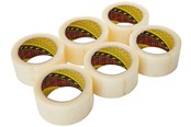 Tape & Lijm - 3M Scotch 371 Box Sealing Tape 6-Pack - 7000095476
