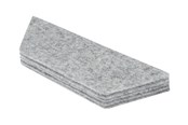 Conferentie & Presentatie - Nobo whiteboard eraser refill (pack of 10) - 1905326