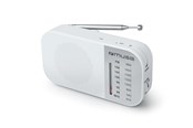 DAB & Wekkerradio - Muse M-025 RW - FM/MW - Wit - M-025 RW