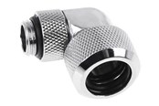 Doe-het-zelf waterkoeling - Alphacool Eiszapfen 16 mm HardTube compression fitting 90° rotatable G1/4 - liquid cooling system compression angled fitting - 17394