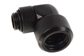 Doe-het-zelf waterkoeling - Alphacool Eiszapfen 16 mm HardTube compressie fitting 90° draaibaar G1/4 - compressie hoekfitting voor vloeistofkoelsysteem - 17395