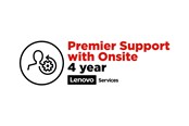Service en support - Lenovo Premier Support - extended service agreement - 4 years - on-site - 5WS0T36121
