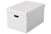 Archivering & Opslag - Esselte  Home Grote Opbergdoos, Set van 3 Wit - 628286