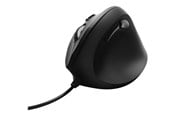 Muis - Hama Vertical Ergonomic - vertical mouse - USB - black - Vertical mouse - Optisch - 6 knoppen - Zwart - 00182698