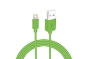 Beelscherm- en tv-kabel - Sinox Lightning Cable with original Apple™ chip - 2m - Green - SXI2502MFI-G