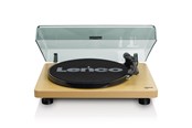 Platenspeler - Lenco L-30WD Record Player with USB/PC encoding - Wood - Platenspeler Bruin - L-30WD