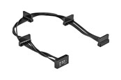 Kabels en draden - DeLOCK power adapter - SATA power to SATA power - 40 cm - 60395