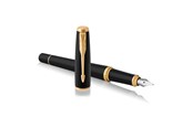 Schrijf- en tekengerei - Parker Urban Muted Zwart G.T Fountain pen F Blauw - 1931593
