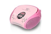 CD-speler - Lenco Portable FM-radio with cd Roze - SCD-24 Pink