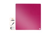 Conferentie & Presentatie - Nobo Mini Magnetische Whiteboard Tegel gekleurd 360mmx360mm Roze - 1903803
