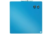 Conferentie & Presentatie - Nobo Mini Magnetische Whiteboard Tegel gekleurd 360mmx360mm Blauw - 1903873