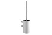 Badkamer accessoires - Pressalit toilet brush for wall mounting matt Wit - Q60850