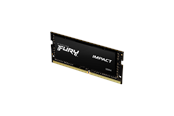 RAM - Kingston FURY Impact DDR4-3200 - 16GB - CL20 - Single Channel (1 pcs) - Intel XMP - Zwart - KF432S20IB/16
