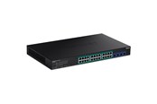 Switch - TRENDnet TPE-30284 28-Port Gigabit Web Smart PoE+ Switch - TPE-30284