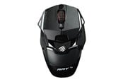 Muis - Mad Catz R.A.T. 1+ Optical Gaming muis - Gaming muis - Optisch - 4 knoppen - Zwart - MR01MCINBL000-0
