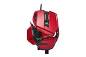 Muis - Mad Catz R.A.T. 8+ ADV Optical Gaming Mouse Red - Gaming muis - Optisch - 11 knoppen - Rood - MR06DCINRD000-0