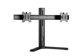 Monitorbevestiging - Alterzone Pro Duo dual gaming Monitorstandaard 17"-27" Zwart - ALZPROD17-27-B