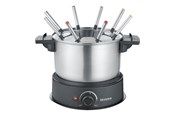 Overige keukenapparatuur - SEVERIN FO 2470 - fondue pot - Zwart/roestvrij Staal - 14880